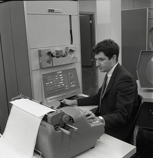 Fredkin working on pdp1.jpg