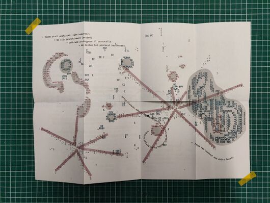 The back uncovers a cool spread!