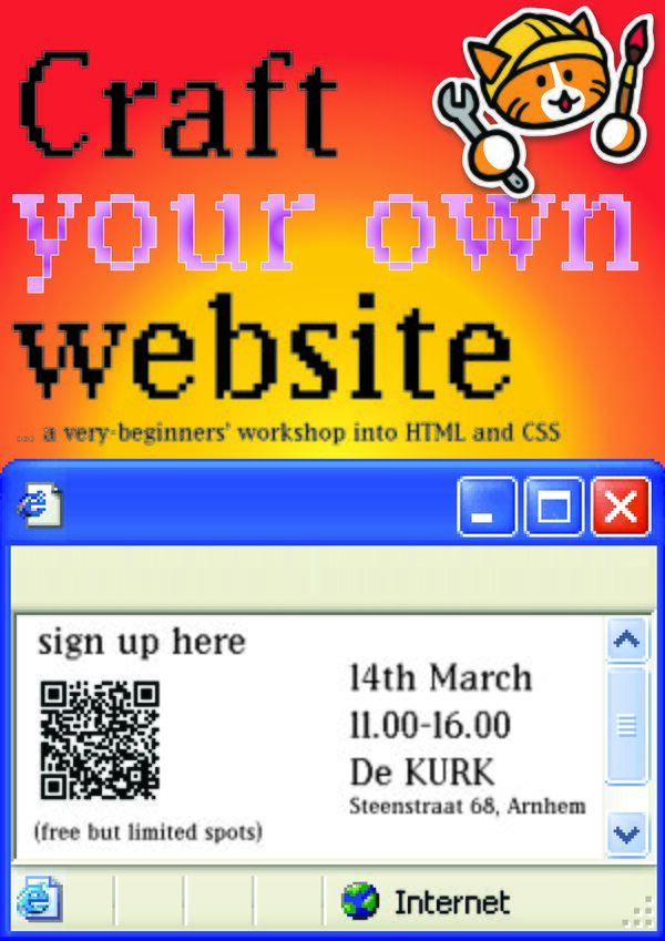 Craf your own website (workshop poster).jpg