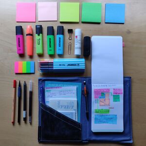 Thijs's gear for annotating