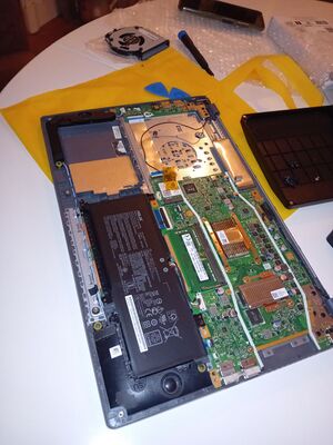 fan replacement of eleni's laptop