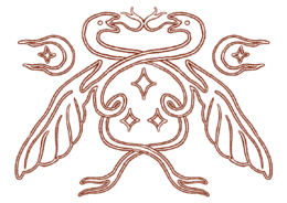 SIGIL ExLibris outline maroon.png