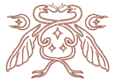 SIGIL ExLibris outline maroon.png
