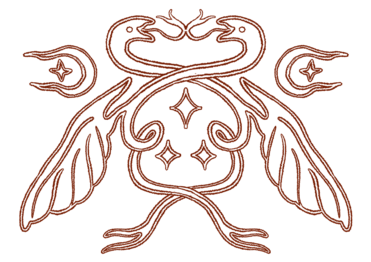 SIGIL ExLibris outline maroon.png