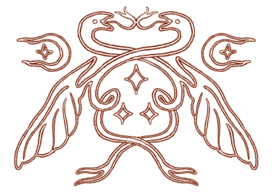 SIGIL ExLibris outline maroon.png