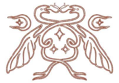 SIGIL ExLibris outline maroon.png