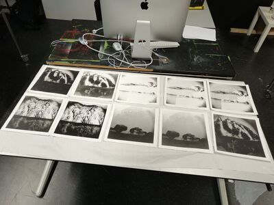 Prints on fibre-based photographic paper