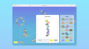 Ascend a website: stacking stones using canvas API