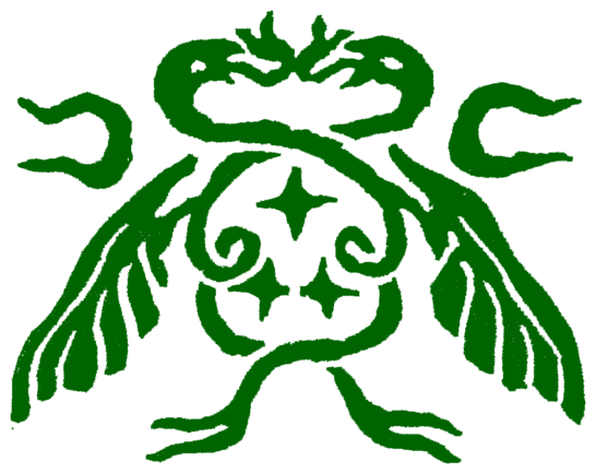 Paracosmos exlibris darkgreen.png
